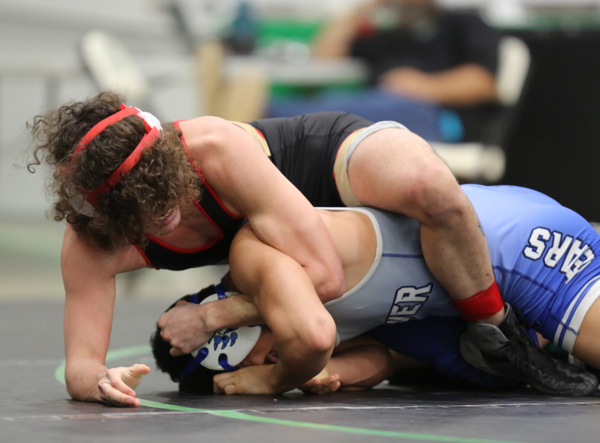 UIL Texas District 4 5A Wrestling Tournament 020423 Brian McLean 32
